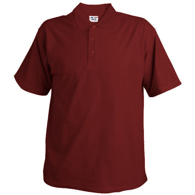 Pánská hladká polokošile Xfer 190 - tmavě červená, M