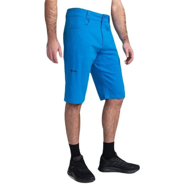 KILPI ALLES Pánské bavlněné šortky, modrá, velikost