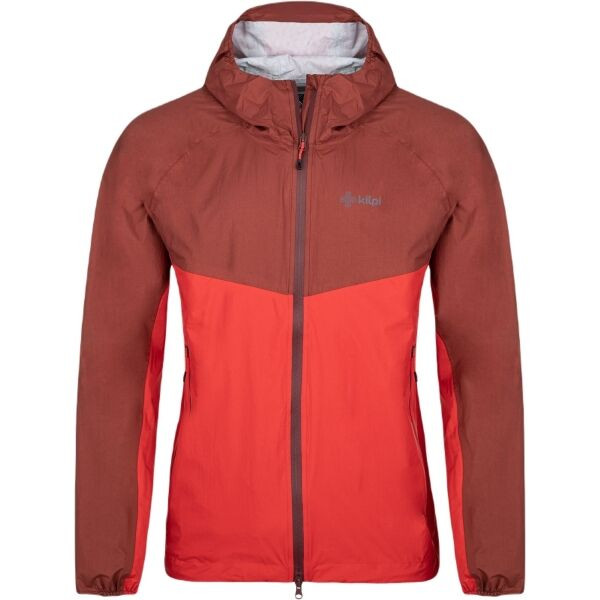 KILPI HURRICANE Pánská outdoorová bunda, červená, velikost
