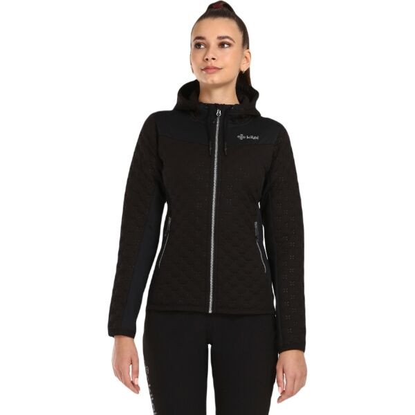KILPI NEVIA-W Dámská mikina, černá, velikost