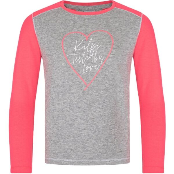 KILPI SONIER Dívčí triko, šedá, velikost