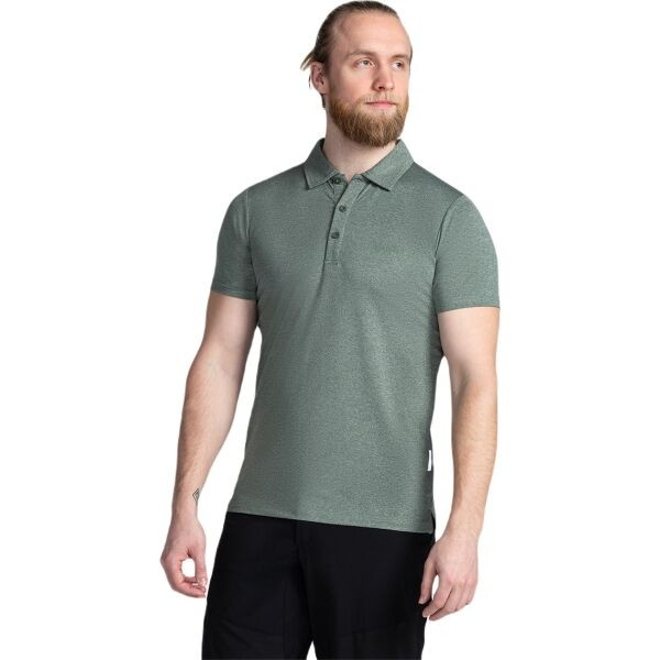 KILPI OLIVA Pánské polo triko, zelená, velikost