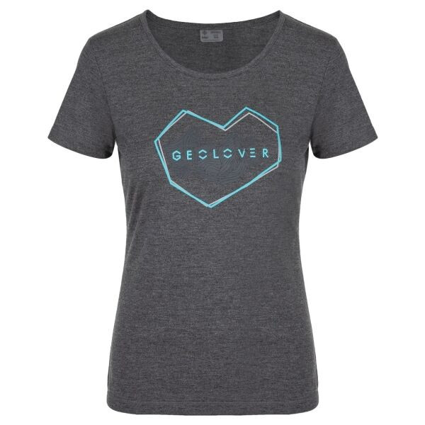 KILPI GAROVE Dámské outdoorové triko, tmavě šedá, velikost