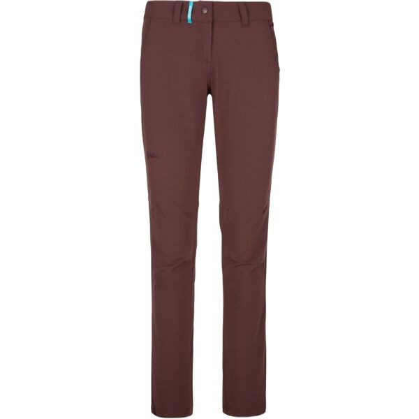 KILPI BRODELIA Dámské outdoorové kalhoty, vínová, velikost