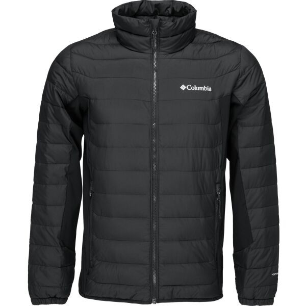 Columbia POWDER LITE II HYBRID JACKET Pánská bunda, černá, velikost