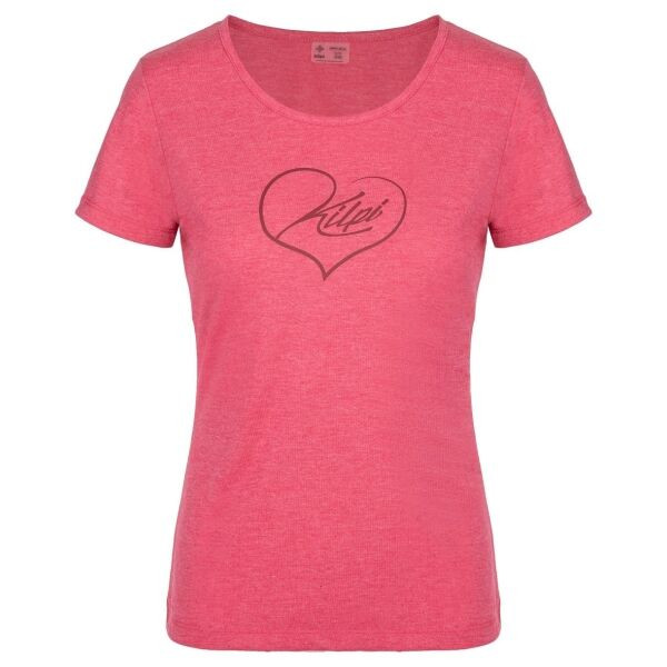 KILPI GAROVE Dámské outdoorové triko, růžová, velikost