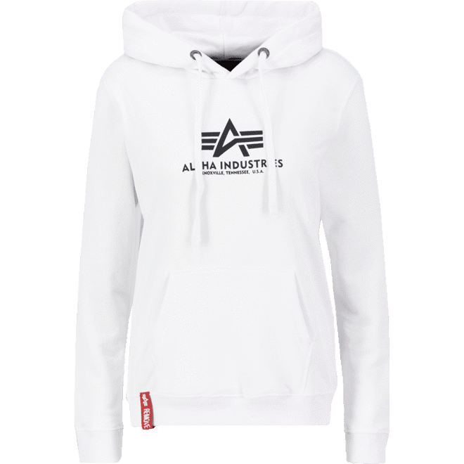 Alpha Industries Mikina dámská New Basic Hoody Wmn bílá XS