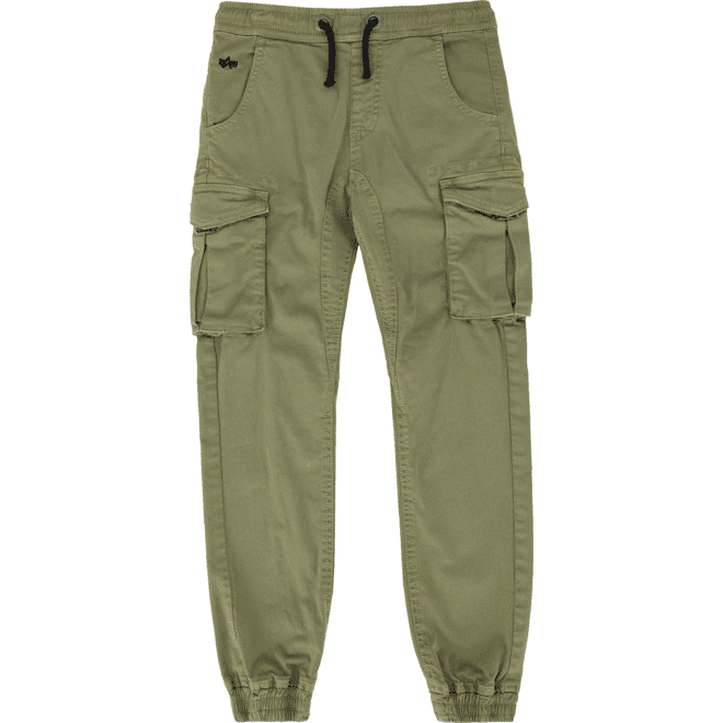 Alpha Industries Kalhoty dětské Cotton Twill Jogger Kids olivové 8