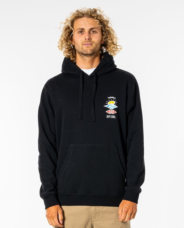 Mikina Rip Curl SEARCH ICON HOOD  Black