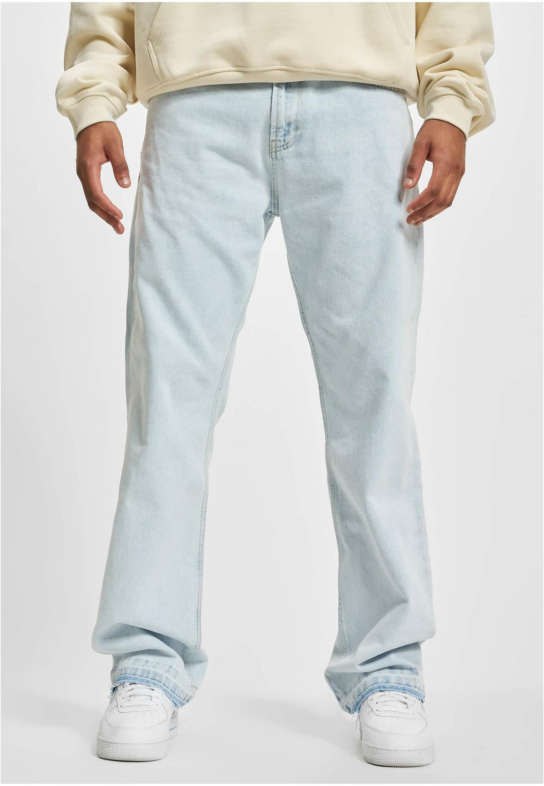 Pánské džíny Straight Loose Fit Denim modrá sepraná