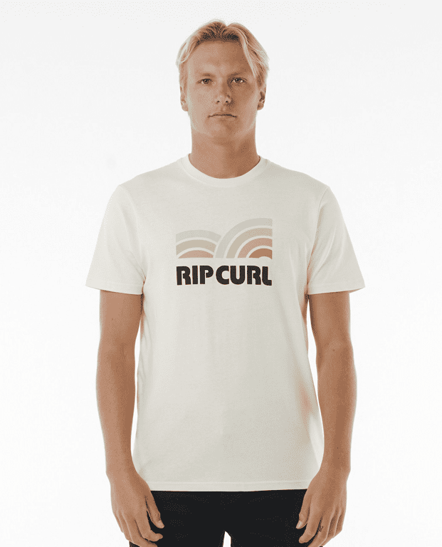 Tričko Rip Curl SURF REVIVAL CAPTURE TEE Bone