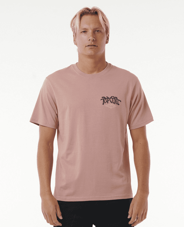 Tričko Rip Curl SHRED TILL DEAD TEE Mushroom