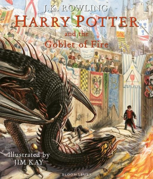 Harry Potter and the Goblet of Fire: Illustrated Edition, 1.  vydání - Joanne Kathleen Rowling