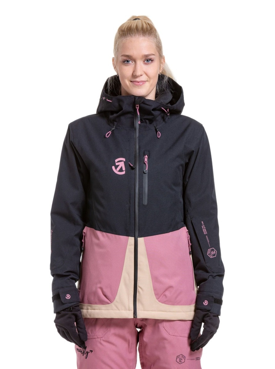 Dámská snb & ski bunda meatfly gaia černá xs