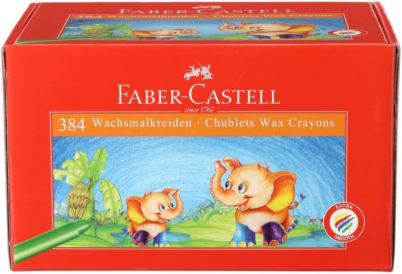 Faber-Castell Faber-Castell, 120047, trojhranné olejové pastely/voskovky, 384 ks