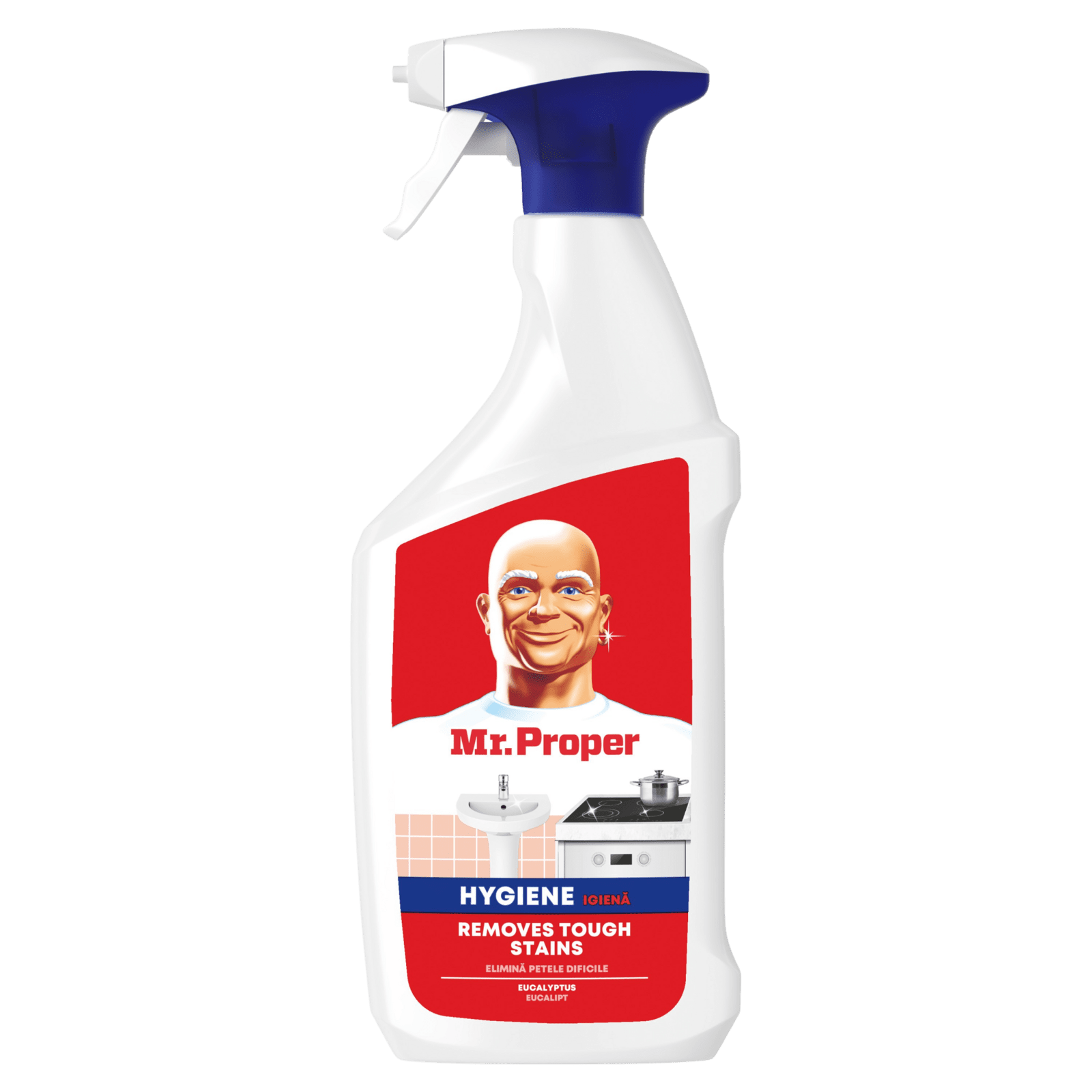 MR. PROPER Hygienický čistič ve Spreji s eukalyptem 800 ml