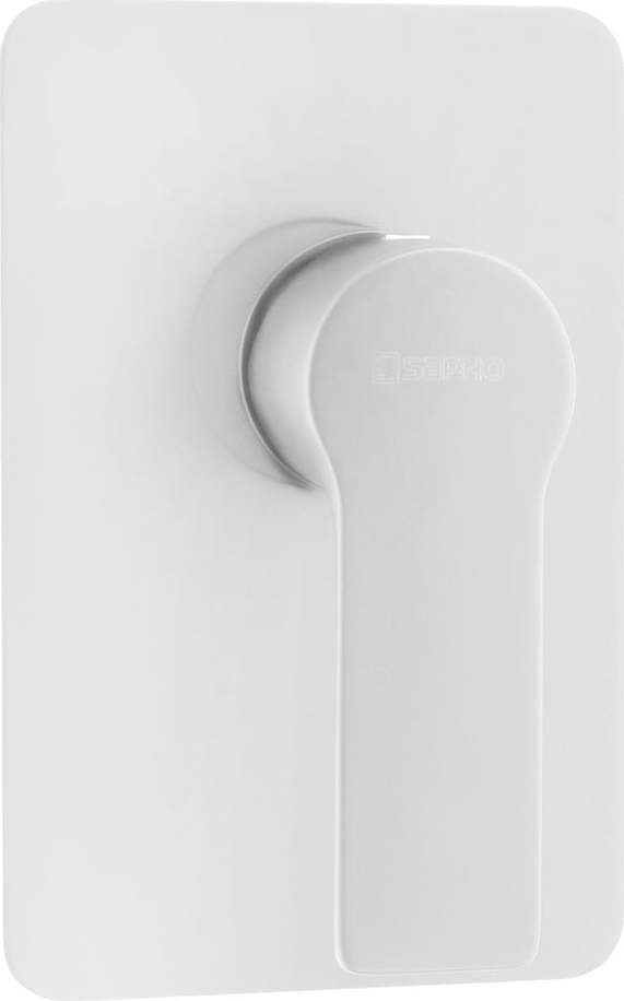 Bílá podomítková sprchová baterie (1 výstup) Pax – Sapho