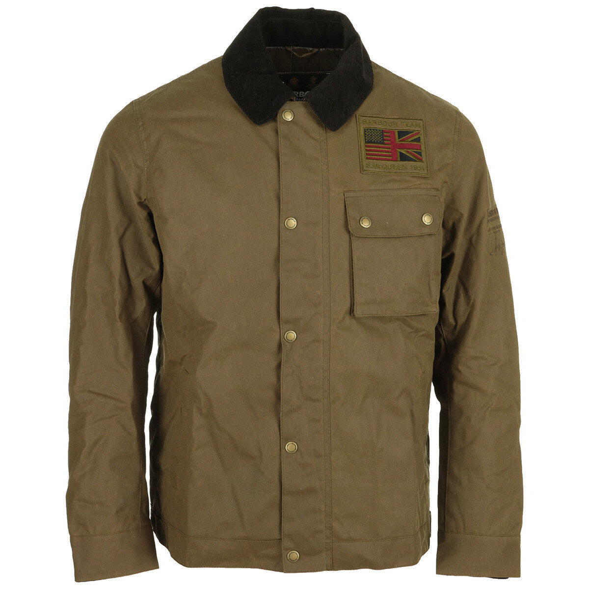 Barbour  Steve Mcqueen Workers Wax Jacket  Hnědá