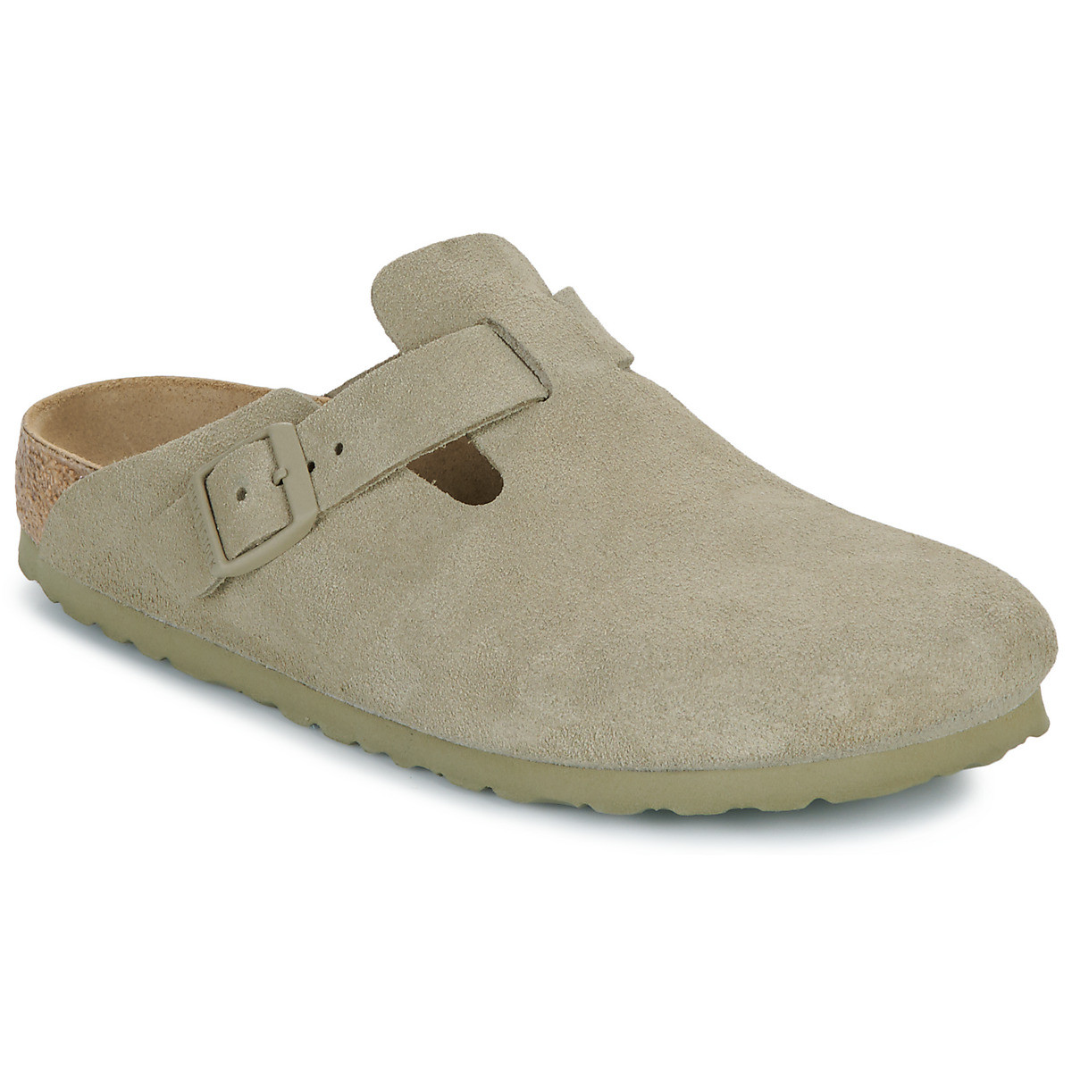 Birkenstock  Boston LEVE Faded Khaki  Khaki