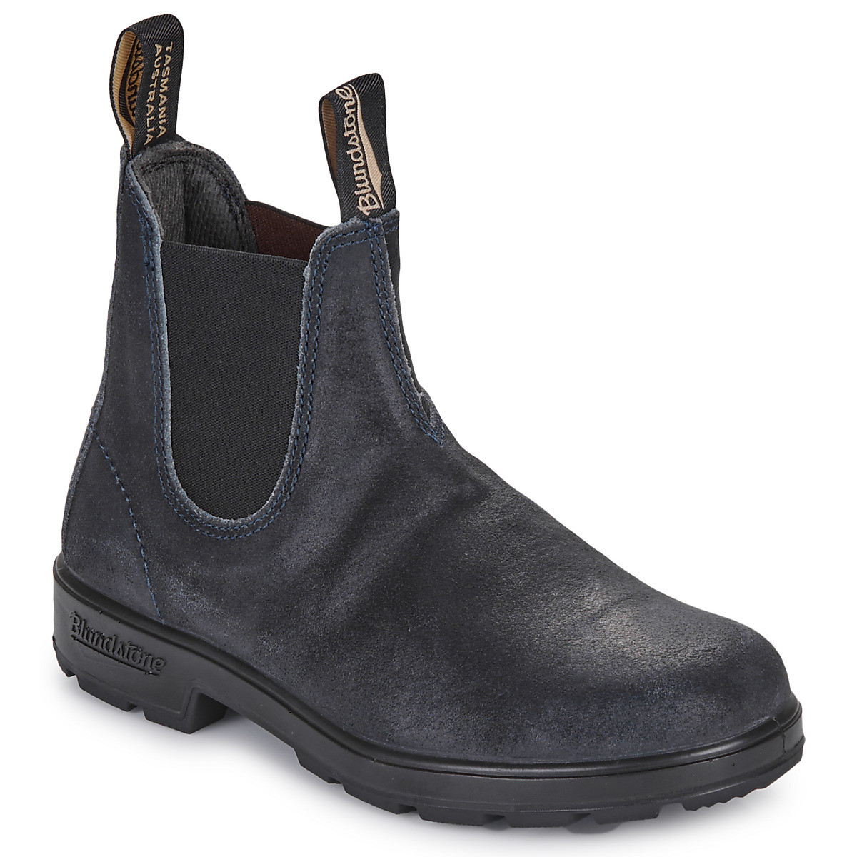 Blundstone  ORIGINAL CHELSEA BOOTS WAXED SUEDE  Modrá