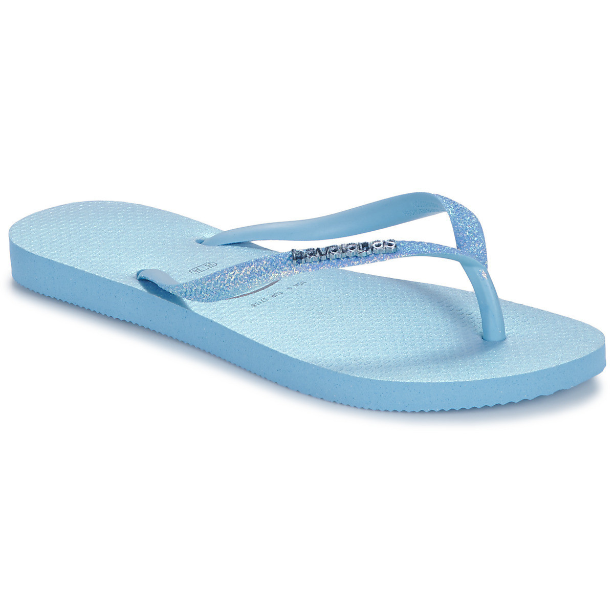 Havaianas  SLIM GLITTER IRIDESCENT  Modrá