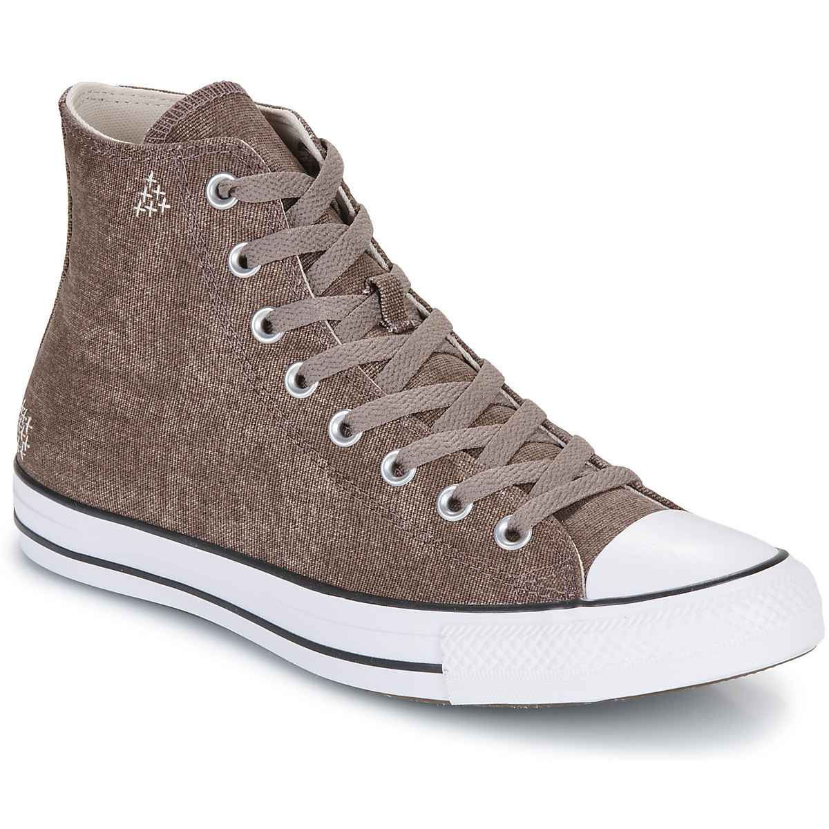 Converse  CHUCK TAYLOR ALL STAR BORO STITCH HIGH TOP  Hnědá