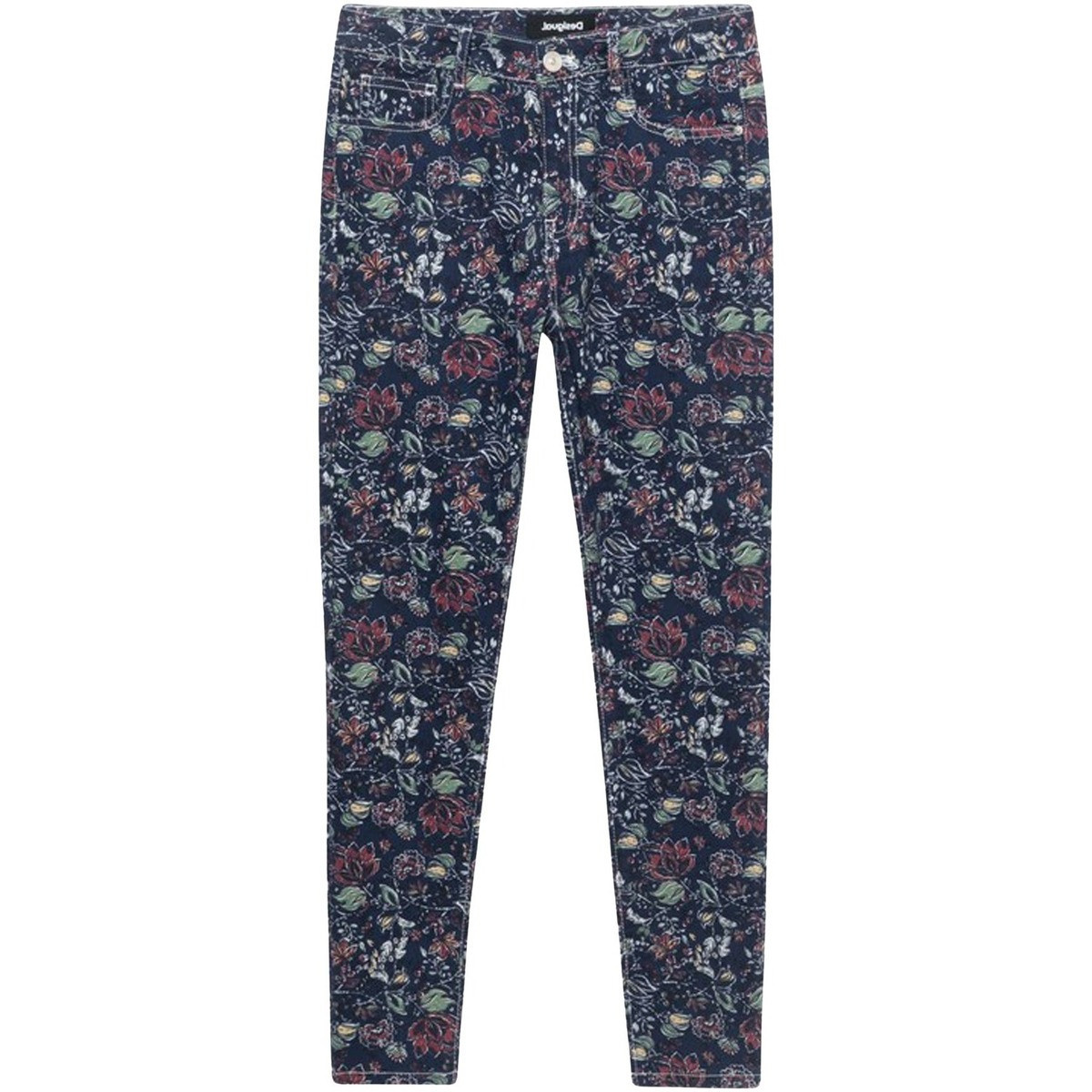 Desigual  PANT 21SWPN04  Modrá