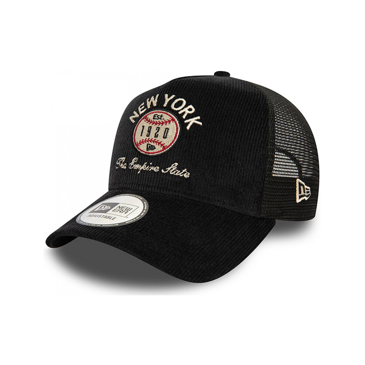 New-Era  Cord graphic trucker newera  Černá