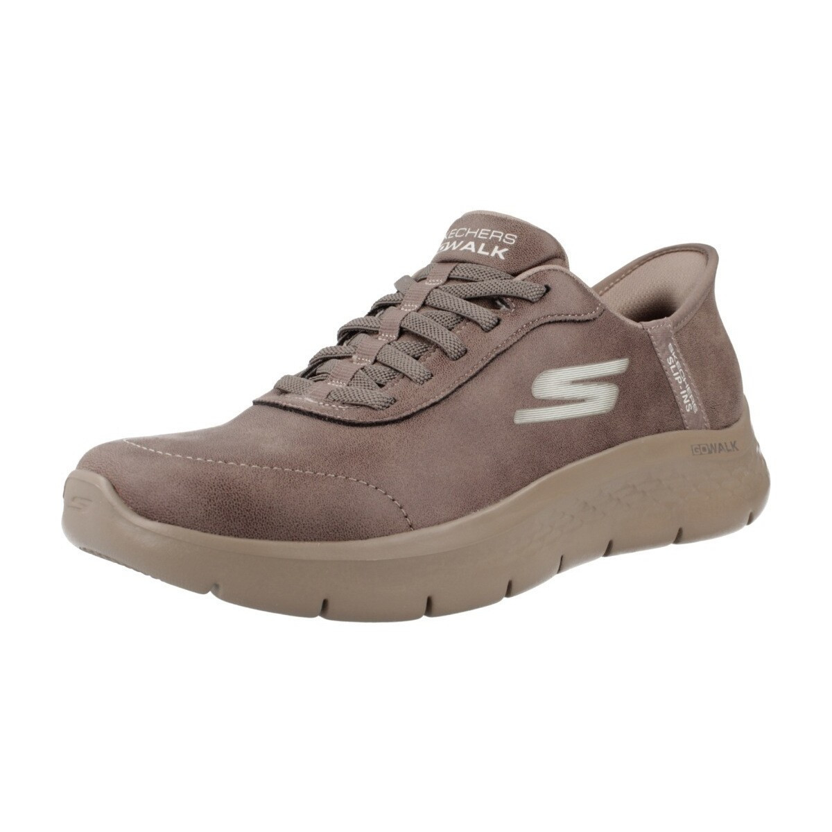 Skechers  GO WALK FLEX - MALI SLIP-INS  Hnědá