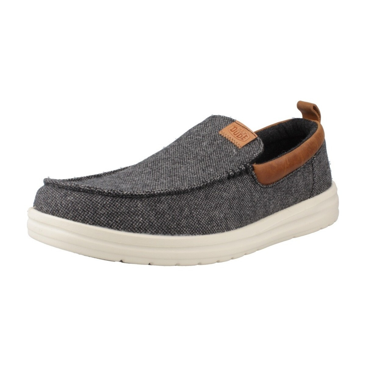 HEYDUDE  GRIP MOC WOOL  Modrá