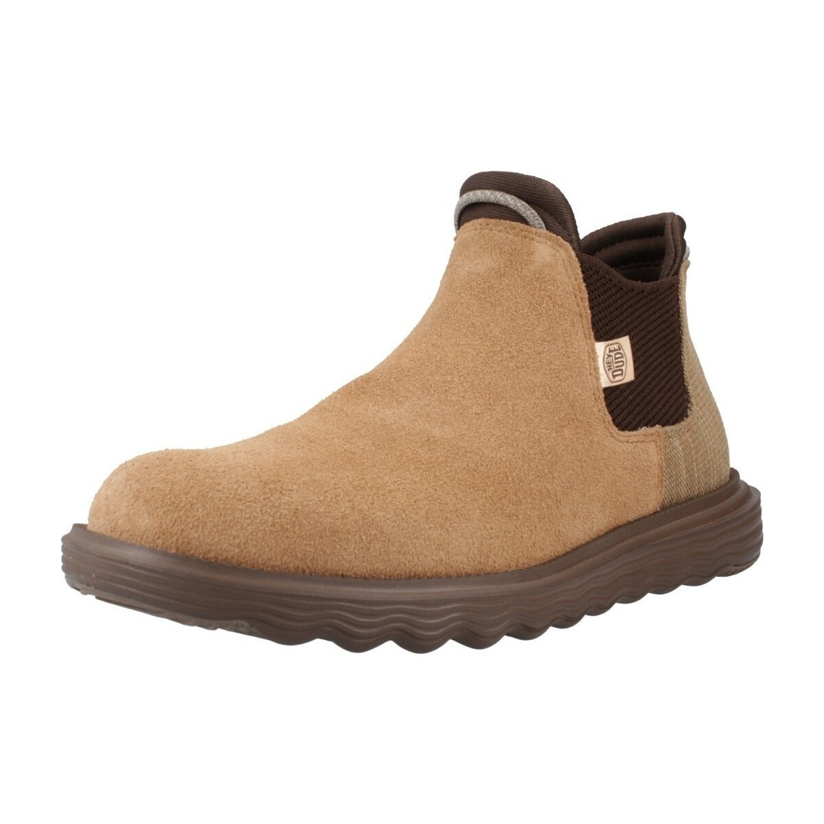 HEYDUDE  BRANSON BOOT SUEDE  Hnědá