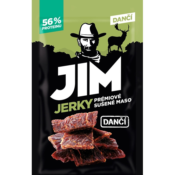 Sušené maso Jim Jerky dančí 23g - min. trvanlivost do 22.7.2024