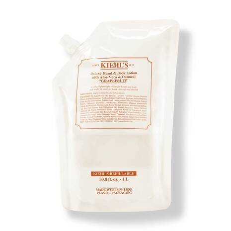 Kiehl's Mléko na ruce a tělo Grapefruit (Deluxe Hand & Body Lotion) 1000 ml - náplň