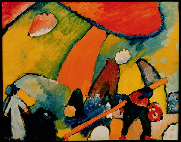 Wassily Kandinsky Obrazová reprodukce On the Beach (1909), Wassily Kandinsky, 40 × 30 cm