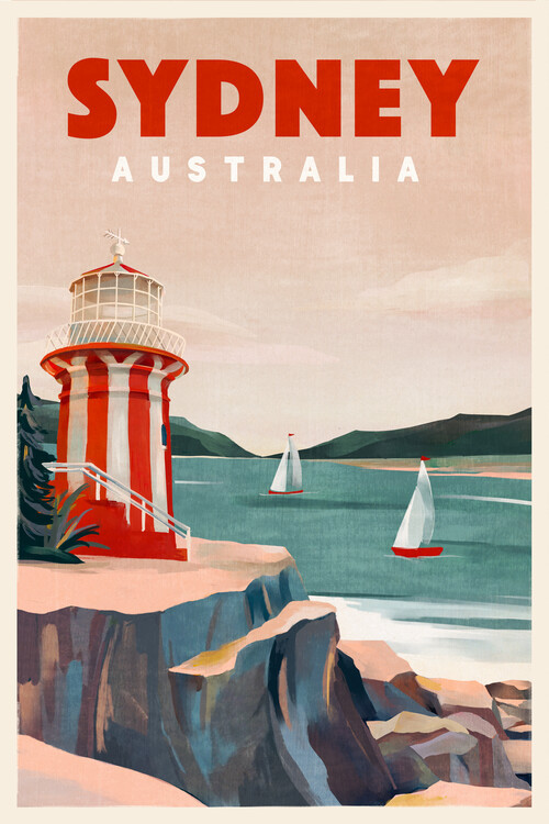 The Whiskey Ginger Ilustrace Sydney, The Whiskey Ginger, 26.7 × 40 cm