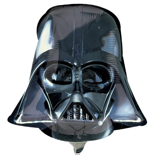 Balónek na tyčku - Darth Vader 23 cm