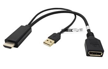 Konvertor HDMI A(M) -> DP(F), 4K@60Hz, 0,3m