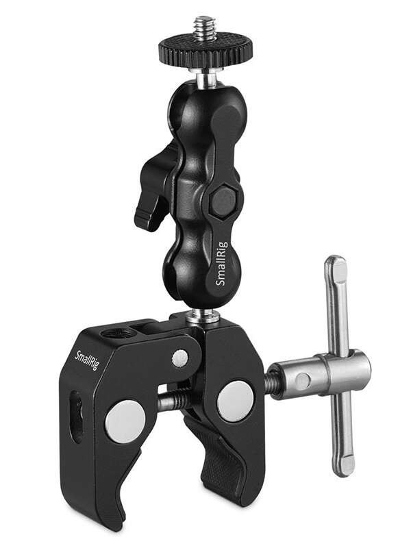 SmallRig Multi-Functional Crab-Shaped Clamp with Ballhead Magic Arm 2164
