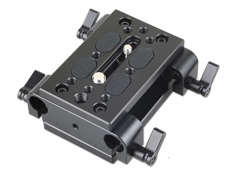 SmallRig Baseplate with Dual 15mm Rod Clamp 1798