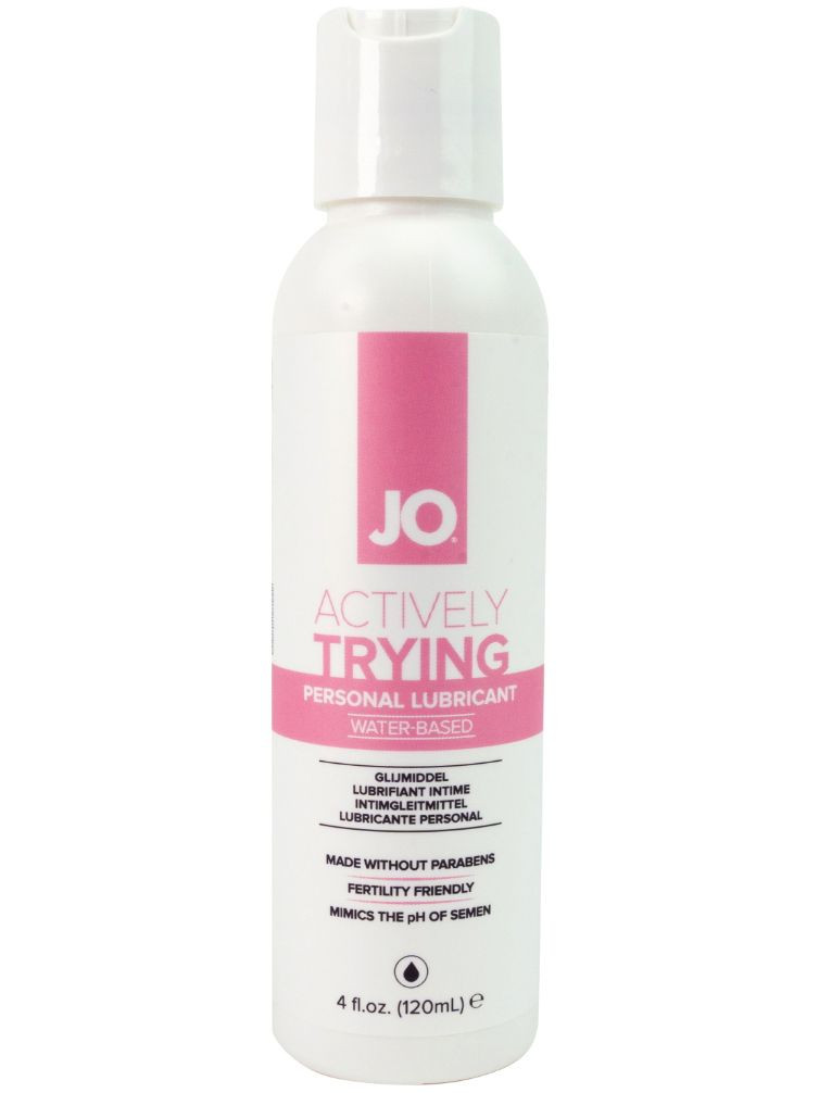 System JO Lubrikační gel na podporu otěhotnění Actively Trying - System JO (120 ml)