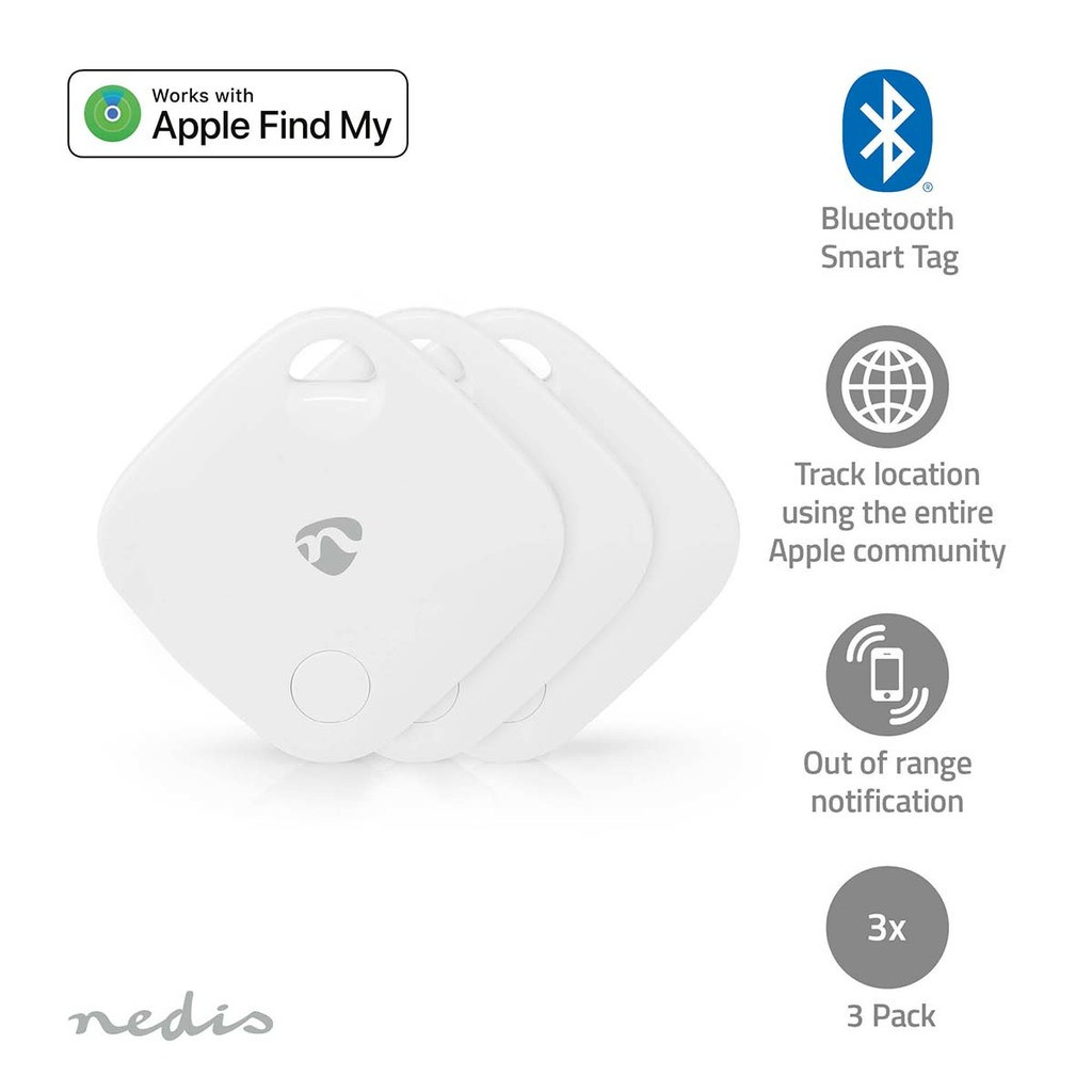 Nedis Bttag10wt3 Bluetooth Lokátor Apple