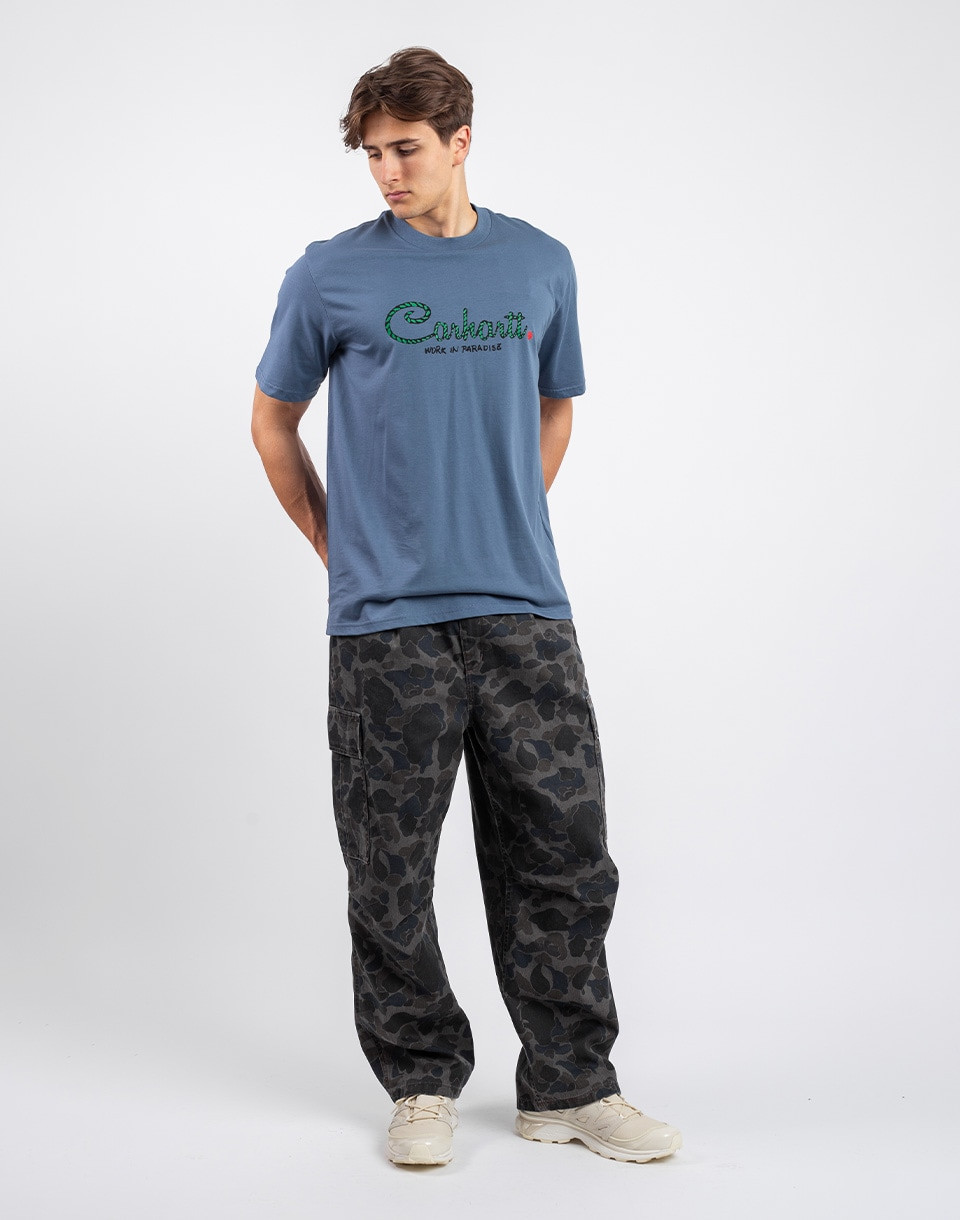 Carhartt WIP Cole Cargo Pant Camo Duck, Grey 32