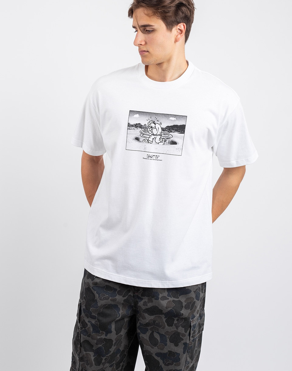 Carhartt WIP S/S Think Tank T-Shirt White M