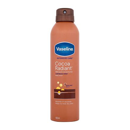 Vaseline Intensive Care Cocoa Radiant Body Lotion Spray hydratační a rozjasňující tělové mléko ve spreji 190 ml unisex