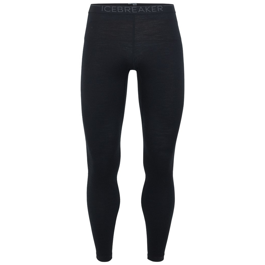 Pánské spodky Icebreaker Mens 200 Oasis Leggings Velikost: M / Barva: černá