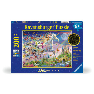 Ravensburger Svítící motýl jednorožec puzzle