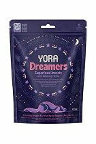 YORA Dog pamlsky z hmyzu Dreamers s bylinkami 100g