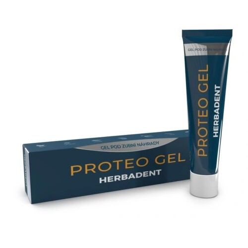 HERBADENT PROTEO GEL pod zubní náhrady 40g