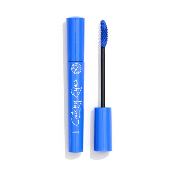 GOSH COPENHAGEN Catchy Eyes Mascara Allergy Certified Crazy Blue řasenka pro citlivé oči  8 ml