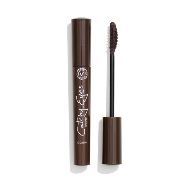 GOSH COPENHAGEN Catchy Eyes Mascara Allergy Certified Brown řasenka pro citlivé oči  8 ml